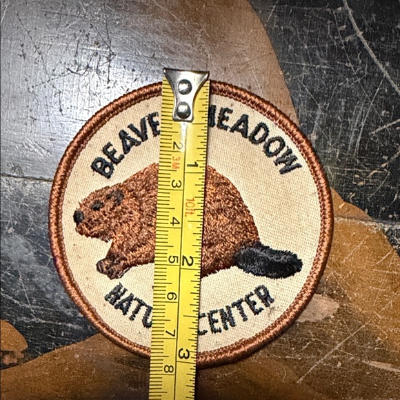 Vintage Beaver Meadow Nature Center Embroidered Patch - Picture 3 of 5